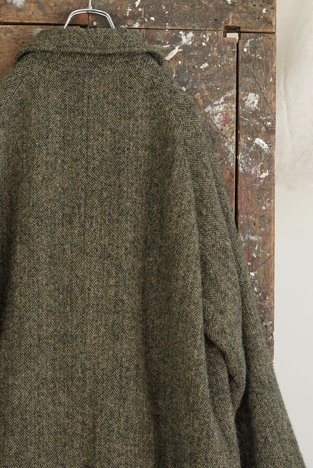 CHEZ VIDALENC - COAT BOBI / HARRIS TWEED (FRIDAY) | Brownie