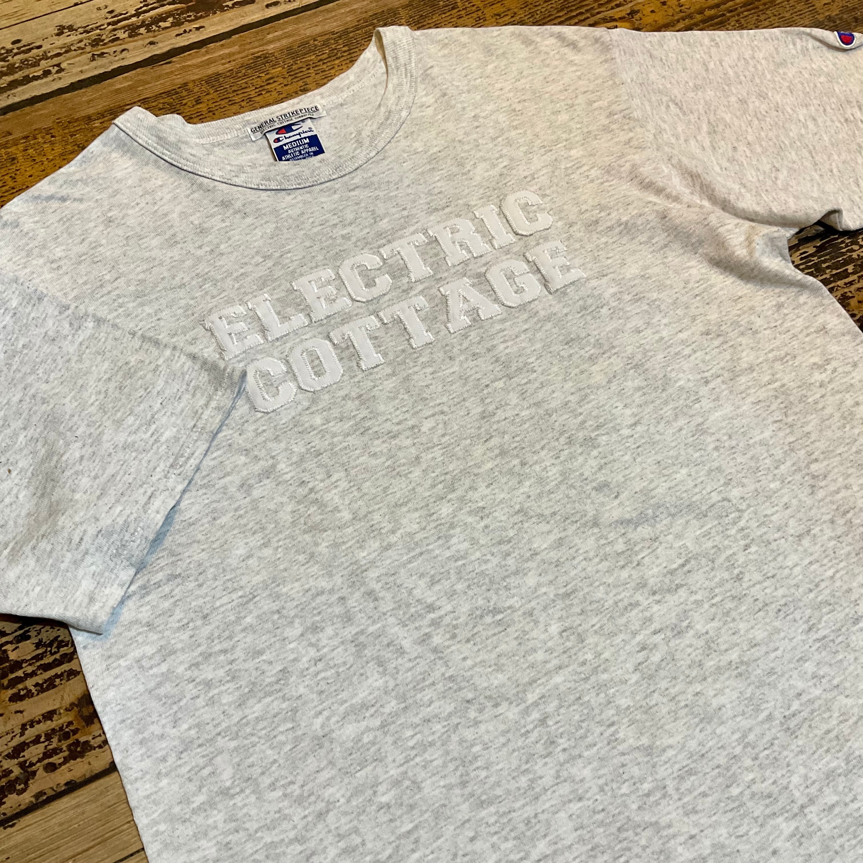00's Champion × ELECTRIC COTTAGE Tシャツ GENERAL STRIKE PIECE M