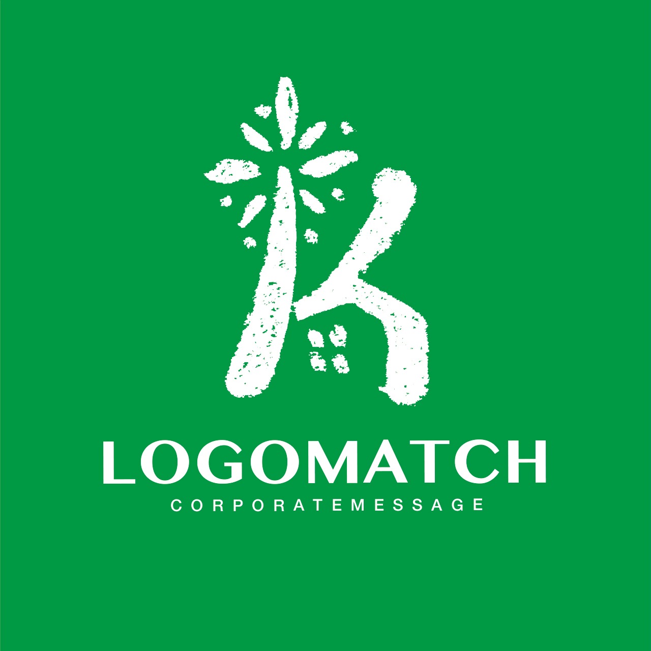 芽吹き広がるKのロゴ