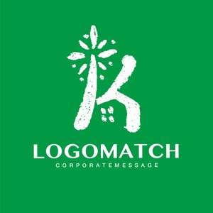 芽吹き広がるKのロゴ