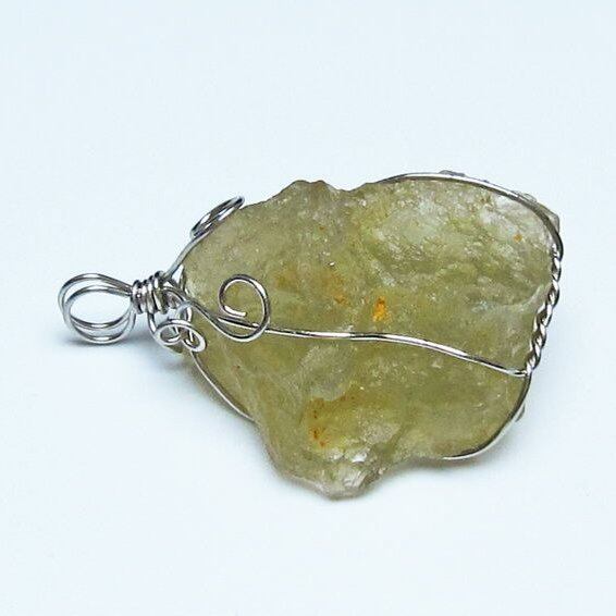 リビアングラス ペンダント 一点物 おまかせ便 112-13799