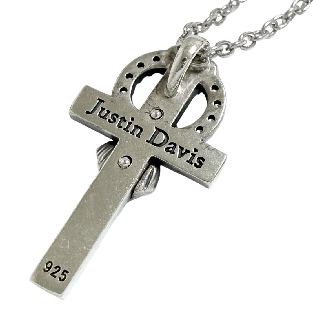 ジャスティンデイビス REBEL FAITH クロス ペンダント ネックレス