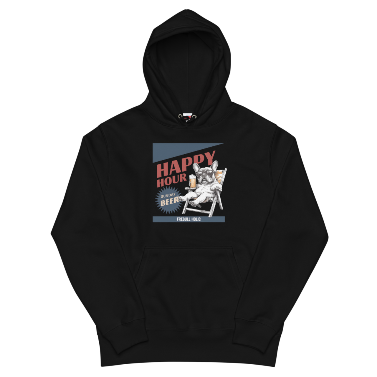 FREBULL BEER ユニセックス プルオーバー パーカー (4colors) P00541