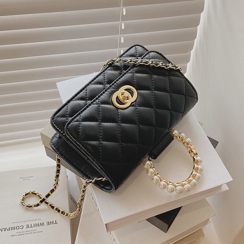 チェーン サマー 夏物 スクウェア メッセンジャーバッグ 手作りハンドバック3527991520