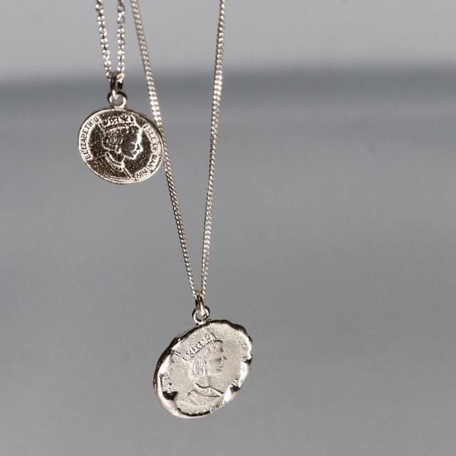 FT0112  [silver925 coin necklace]