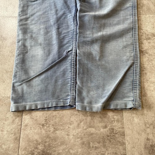 40-50s Botton メタルボタン フレンチワーク モールスキン W31 詳細写真17