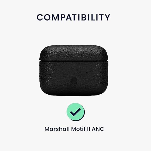 kwmobile Marshall Motif II ANC対応 ケース - ワイヤレスイヤホン