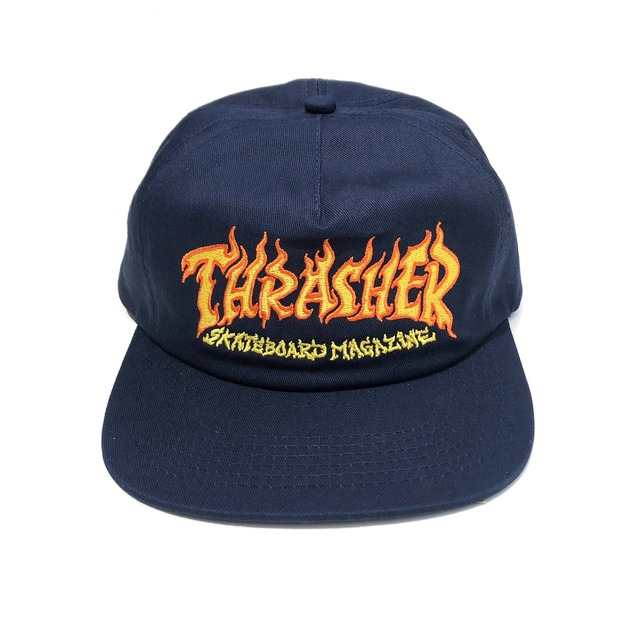 Thrasher Magazine - FIRE LOGO SNAPBACK CAP