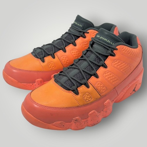 【NIKE】AIR JORDAN 9 RETRO LOW ナイキ エアジョーダン レトロ ロー ブライトマンゴー メンズ 27.5cm スニーカー シューズ 832822-805