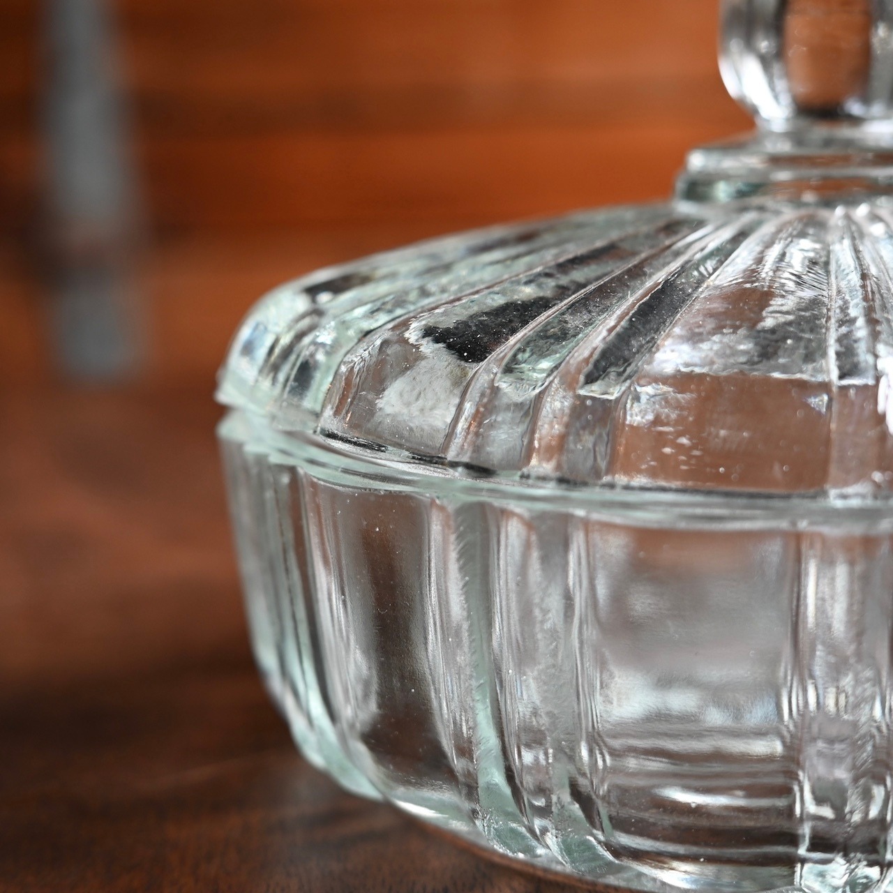 Canister / キャニスター〈 ガラスケース・キャンディケース・小物入れ・収納・食器・アンティーク ・ ヴィンテージ 〉113341