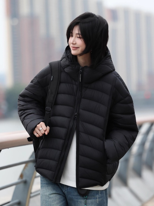 フーデッドダウンジャケット / HOODED DOWN JACKET