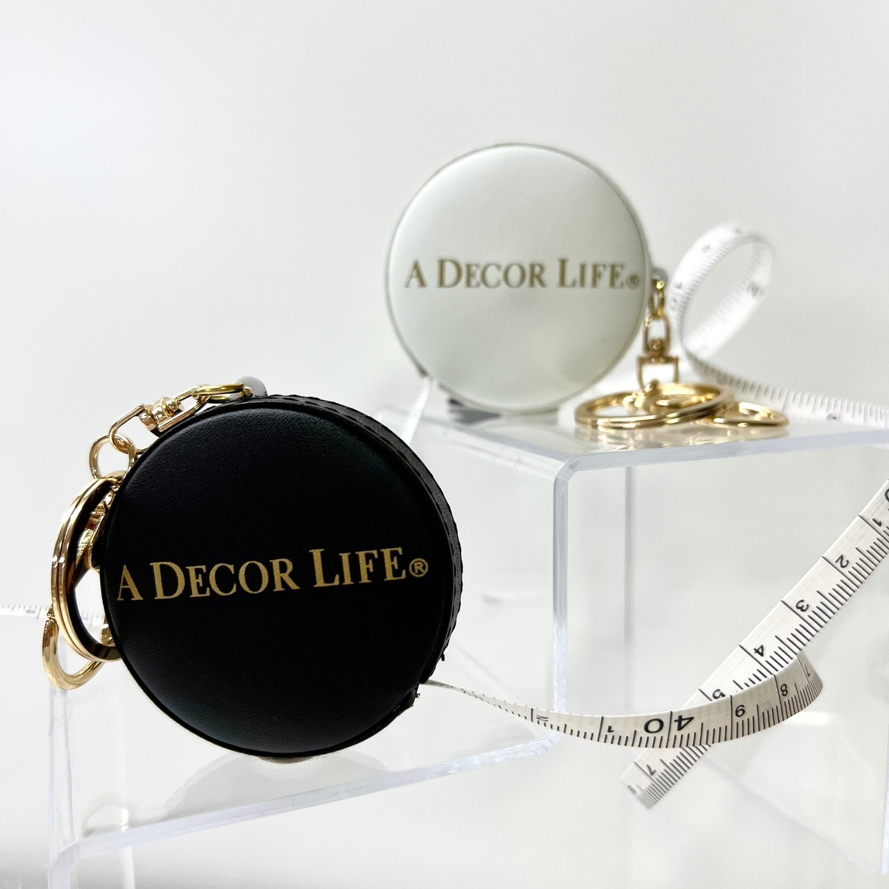 ロゴ入りメジャー【white&black】