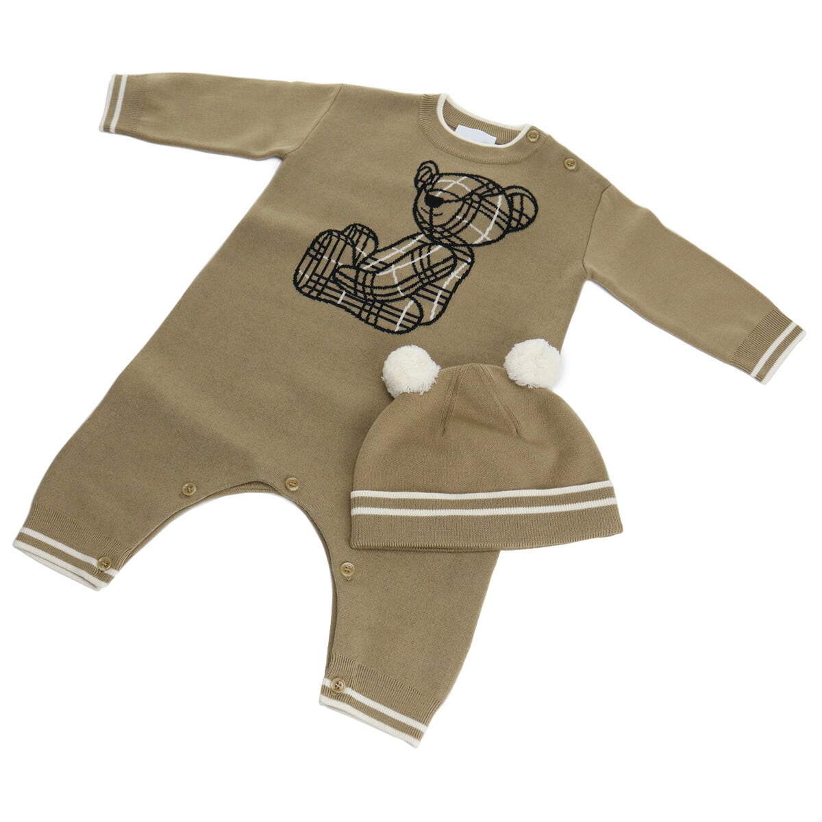 【美品】バーバリー BURBERRY ロンパース 9m 74cm 70 バーバリー ロンパース70 美品】バーバリー BURBERRY ロンパース 9m