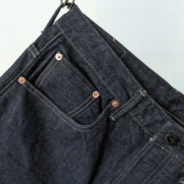 Orgueil 14oz本藍デニムワイドトラウザー / Tailor Jeans Wide