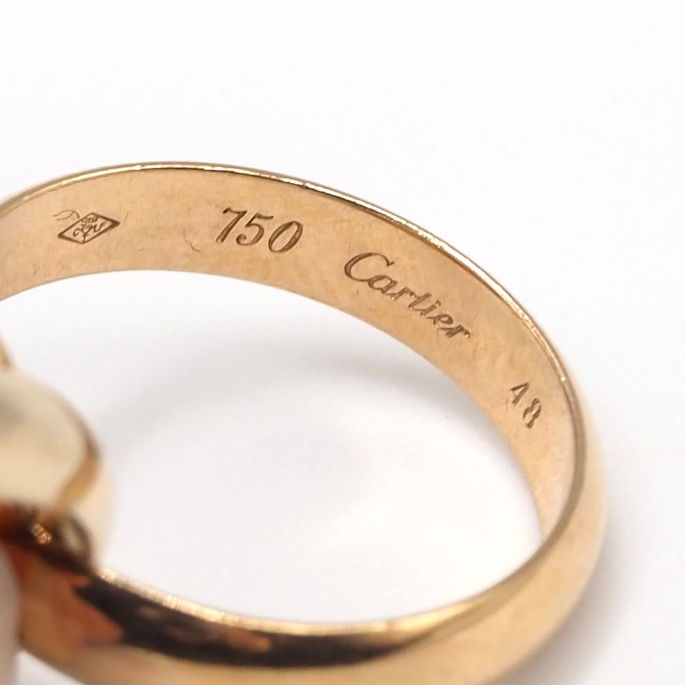 Cartier 約8号 トリニティ リング クラシック K18 カルティエ | 2122TOKYO