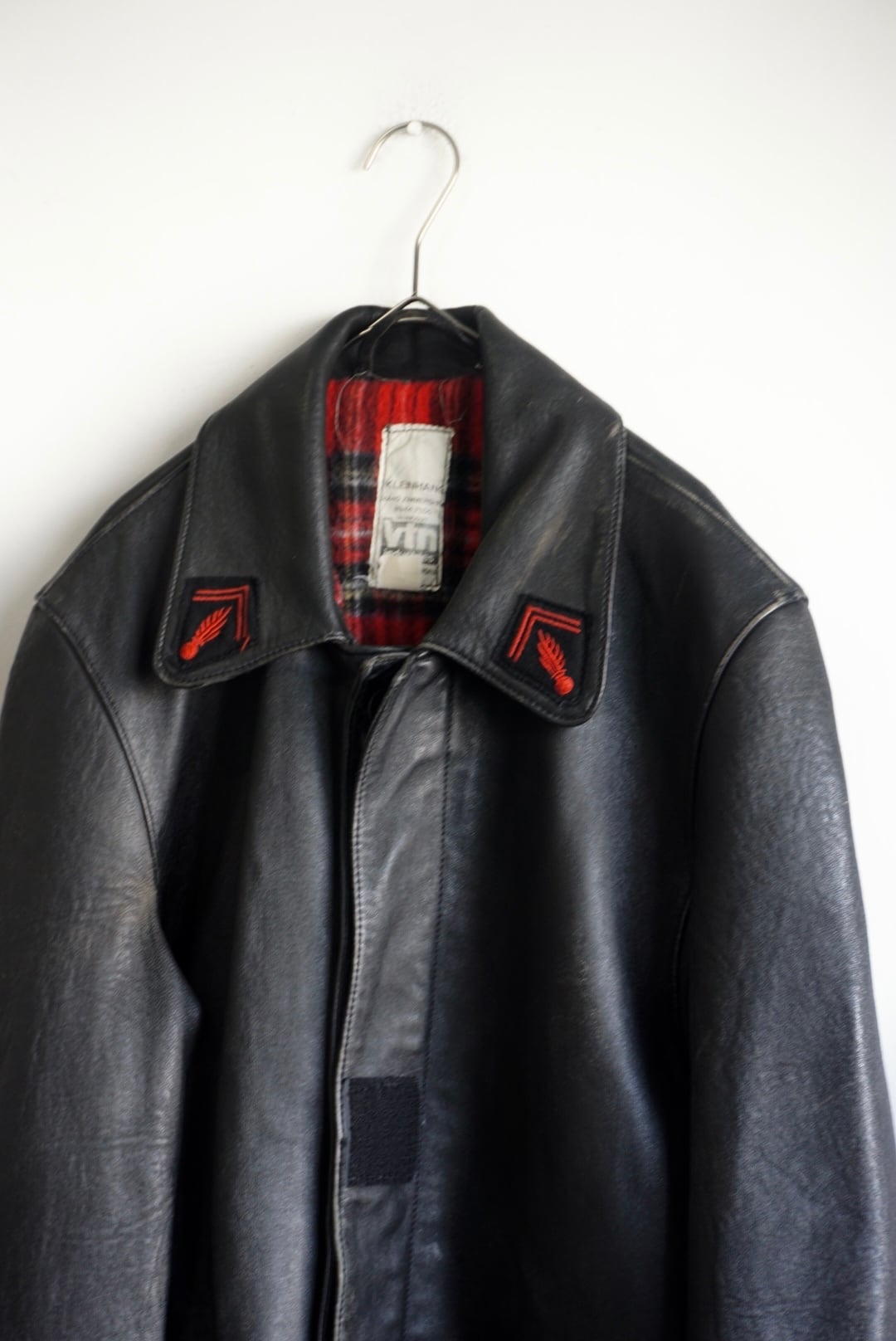 ジャケット・アウター 80's France fireman leather jacket french fireman leather jacket | naname