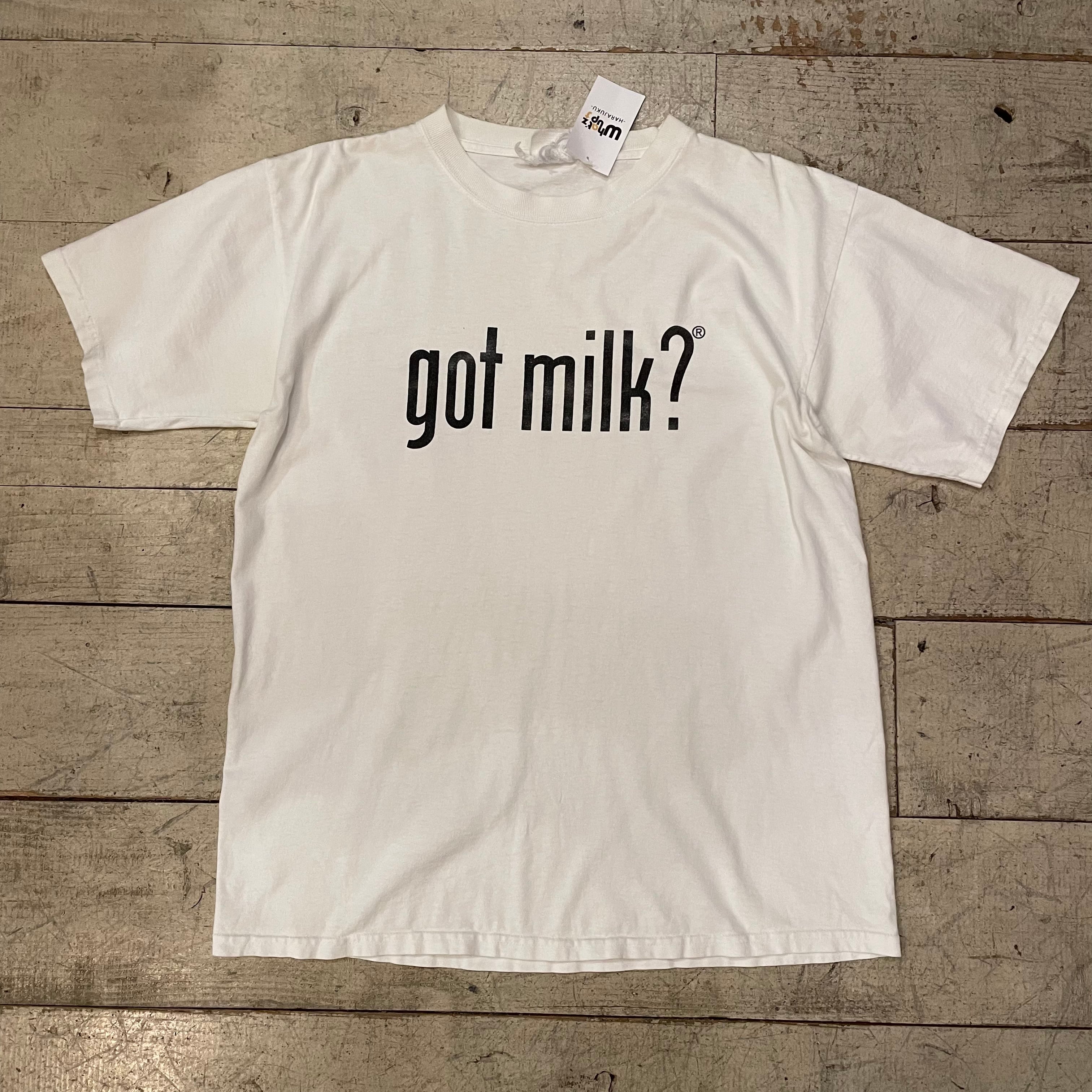 ビンテージ got milk Tシャツ