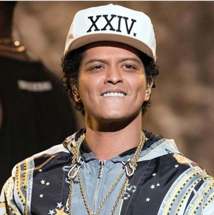 Bruno Mars 24k magic XXIV ブルーノ マーズ メンズ キャップ 帽子