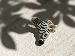 【goodafternine】　Zebra ring