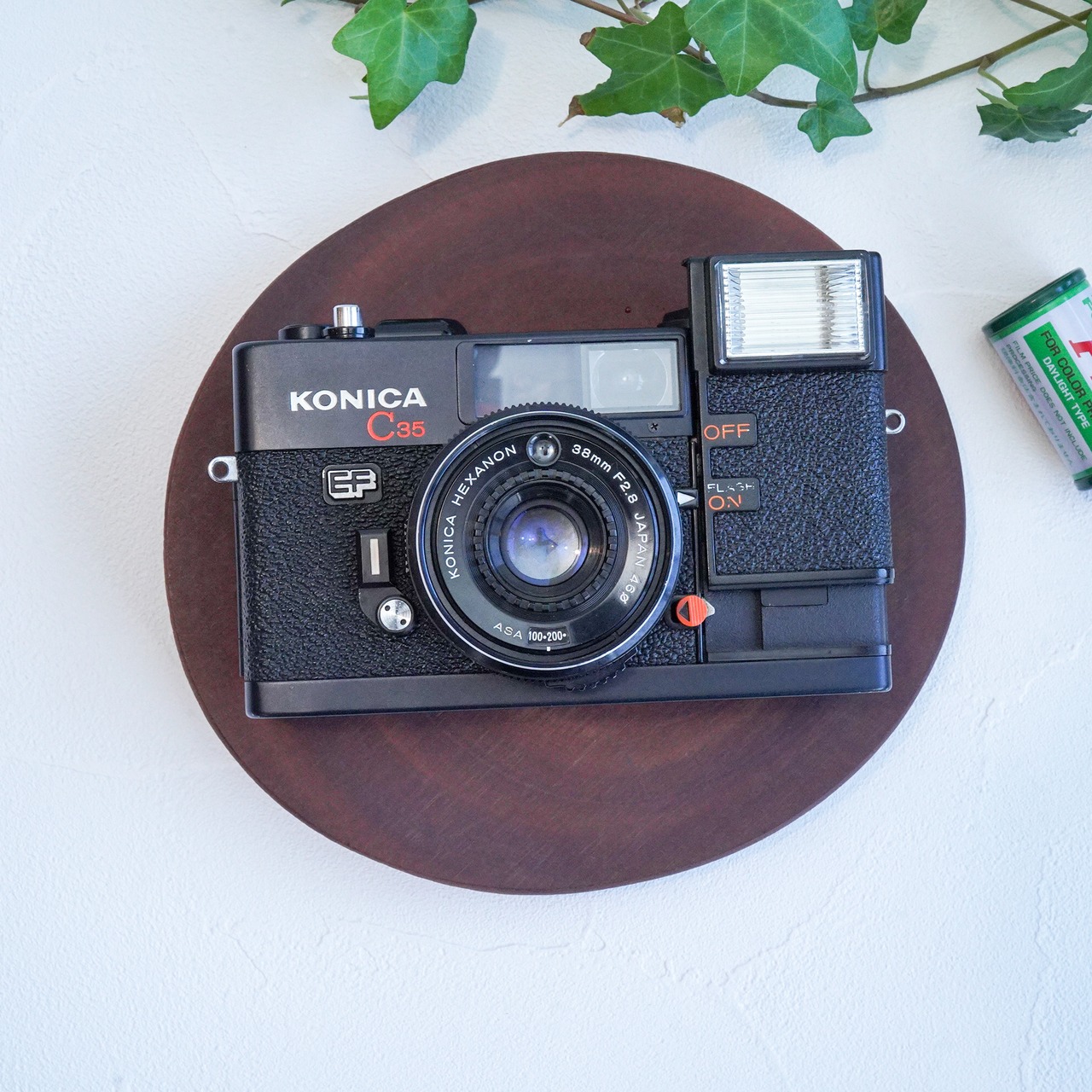 【Konica】C35 EF コニカの歴史的名機　フィルムカメラ