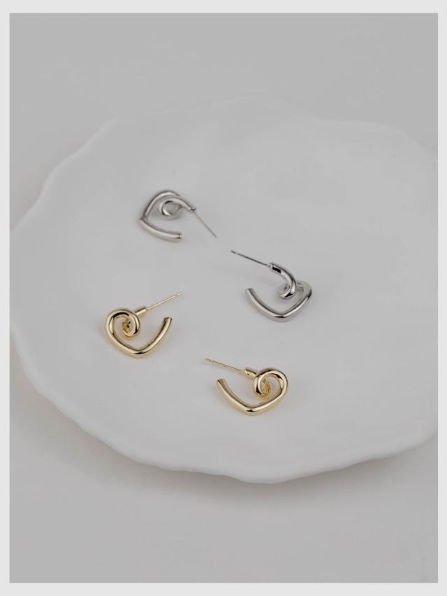 Earring/Pierce -Gold/Silver-