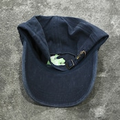 frog embroidery fade 6 panel cap