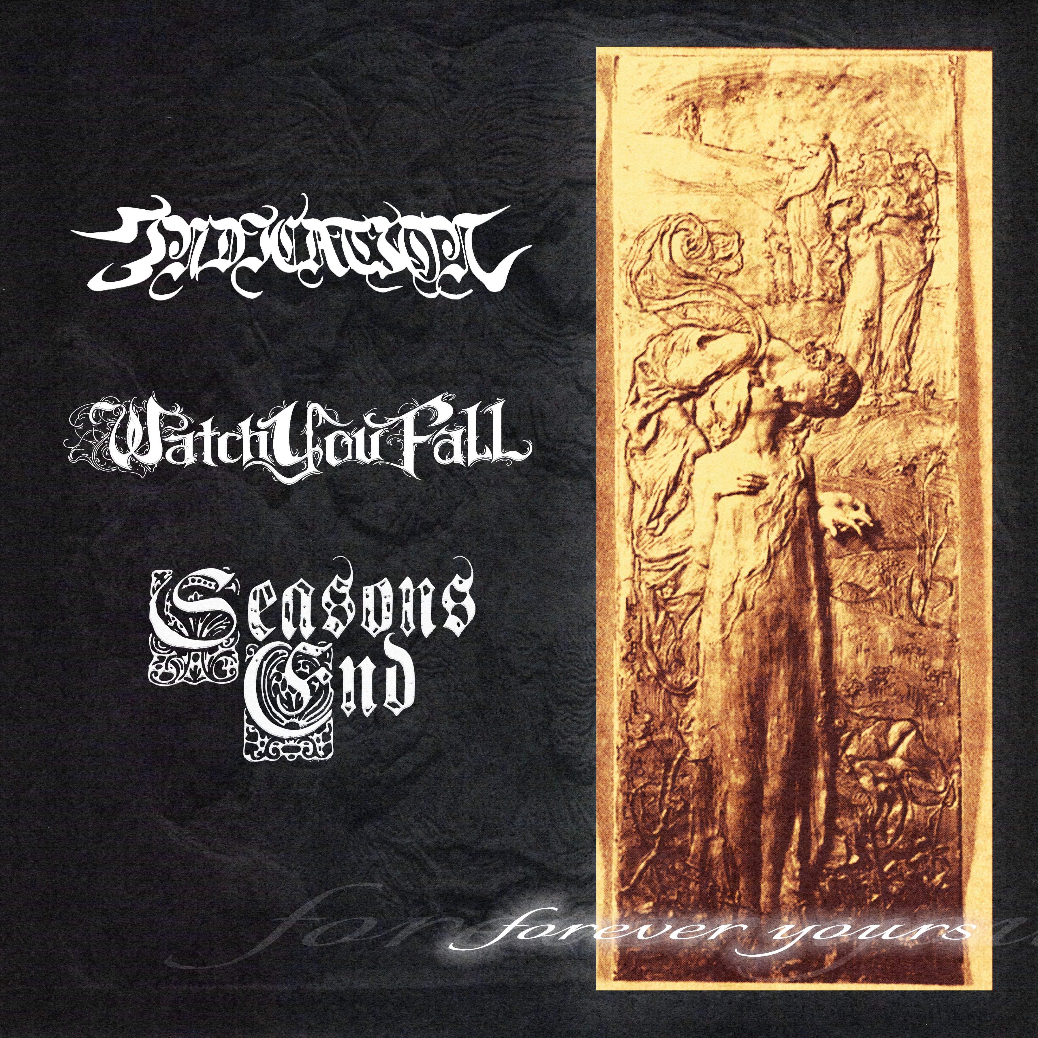 INDICATION / WATCH YOU FALL / SEASONS END 3WAY SPLIT CD(ステッカー