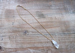 14kgf Crystal necklace