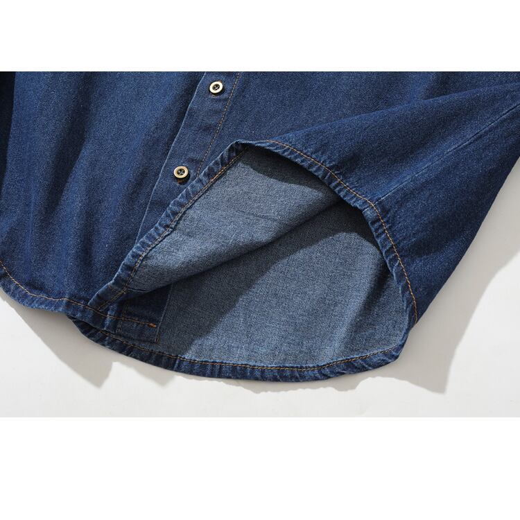 ★MULTI-POCKET DENIM CASUAL SHIRT　　　7289