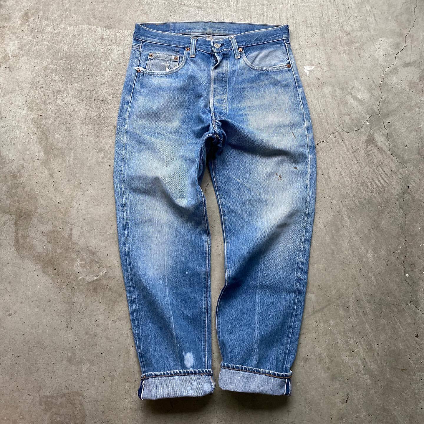 70年代 Levi's リーバイス 501 66後期 ストレート デニムパンツ デニムジーンズ W34 古着 ヴィンテージ 【デニムパンツ】 |  cave 古着屋【公式】古着通販サイト powered by BASE