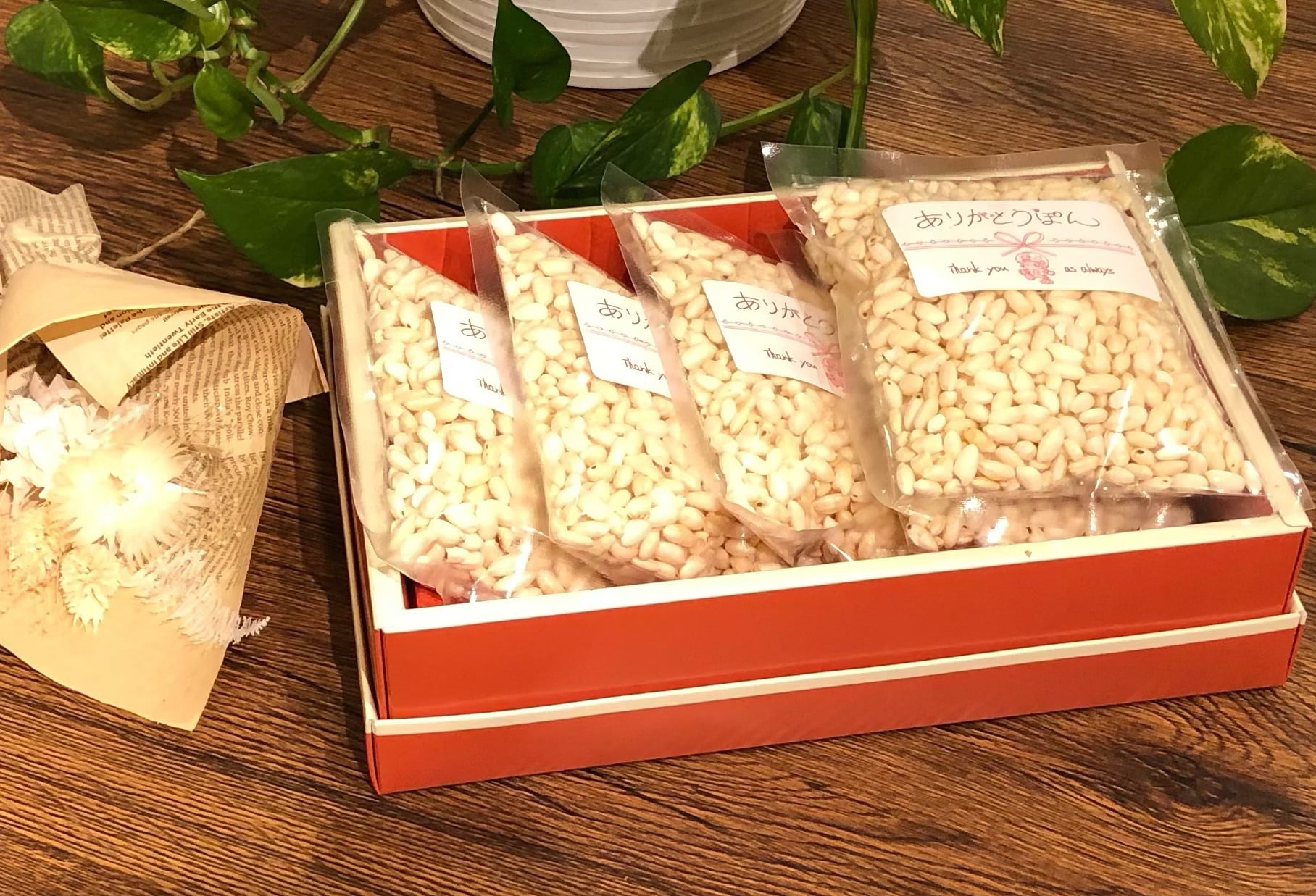 ぽんっ！しただけの玄米ぽん 40g | ぽん菓子専門 ほりうち商店