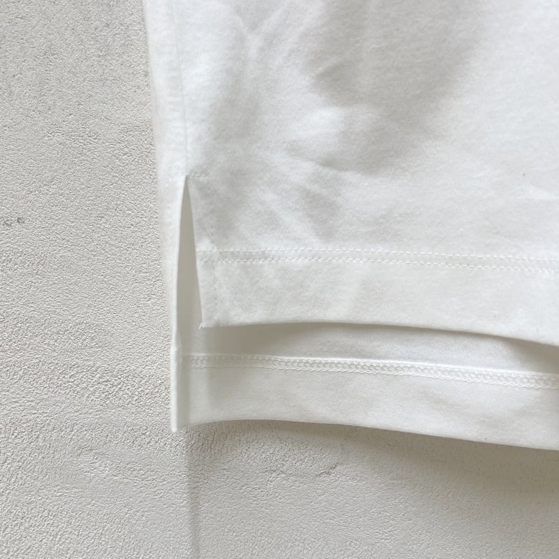 QTUME(クチューム)半袖 ロゴTシャツ 620-25137 ホワイト | diagrande
