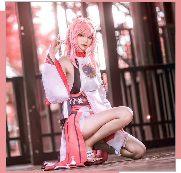 原神】八重神子 コスプレ 衣装 高品質 | mimuhana