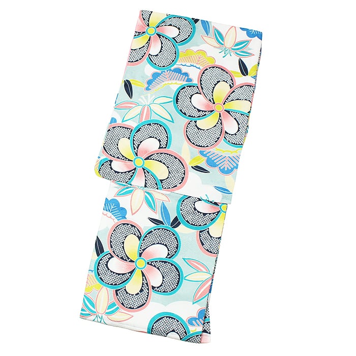 kimono 小紋 洗える着物 レトロモダン 街歩き かわいい 松竹 吉祥 レディース Mサイズ