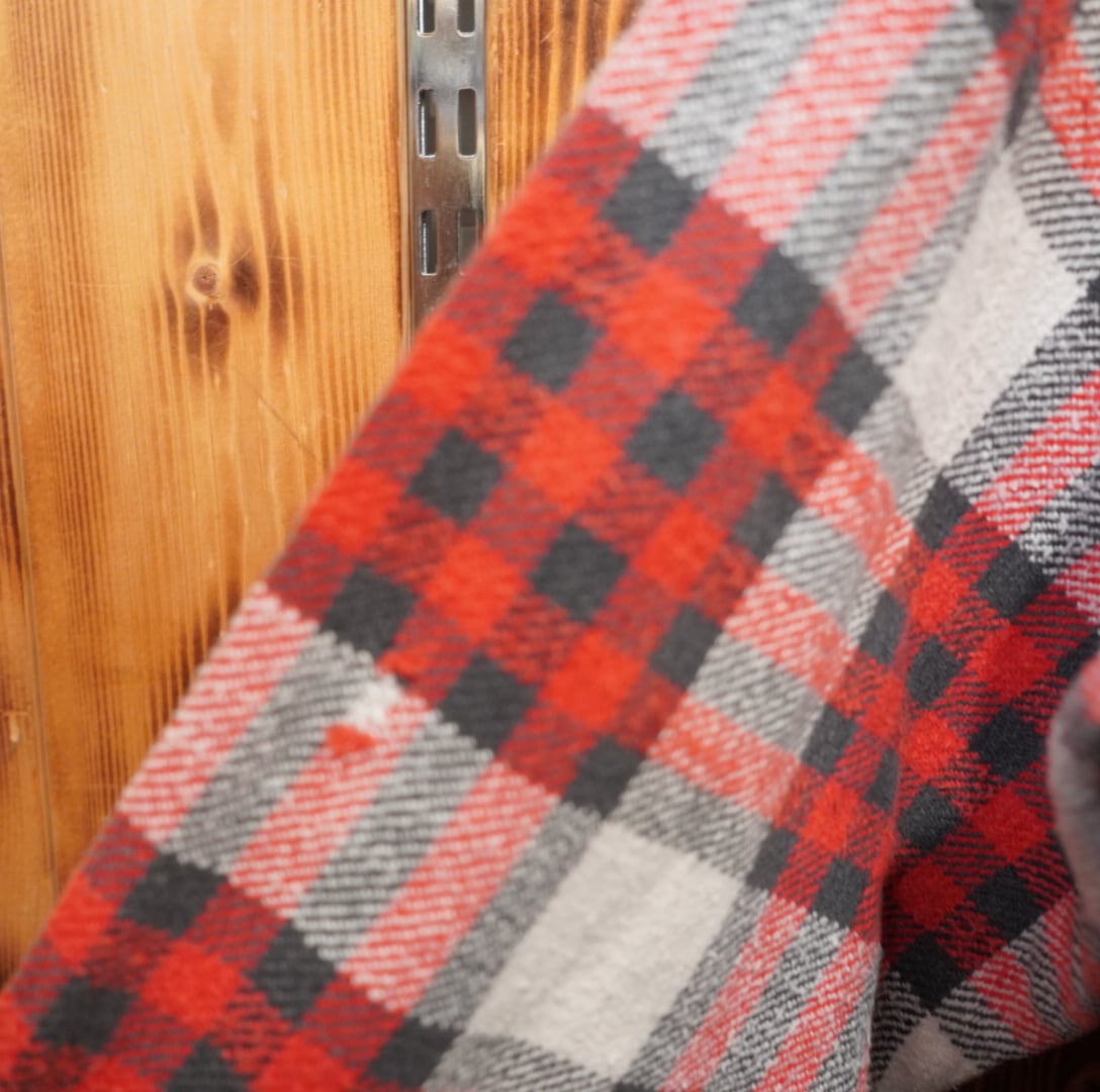 st.john's bay bigmac ダブルネーム ヘビーフランネルシャツ L ビッグ