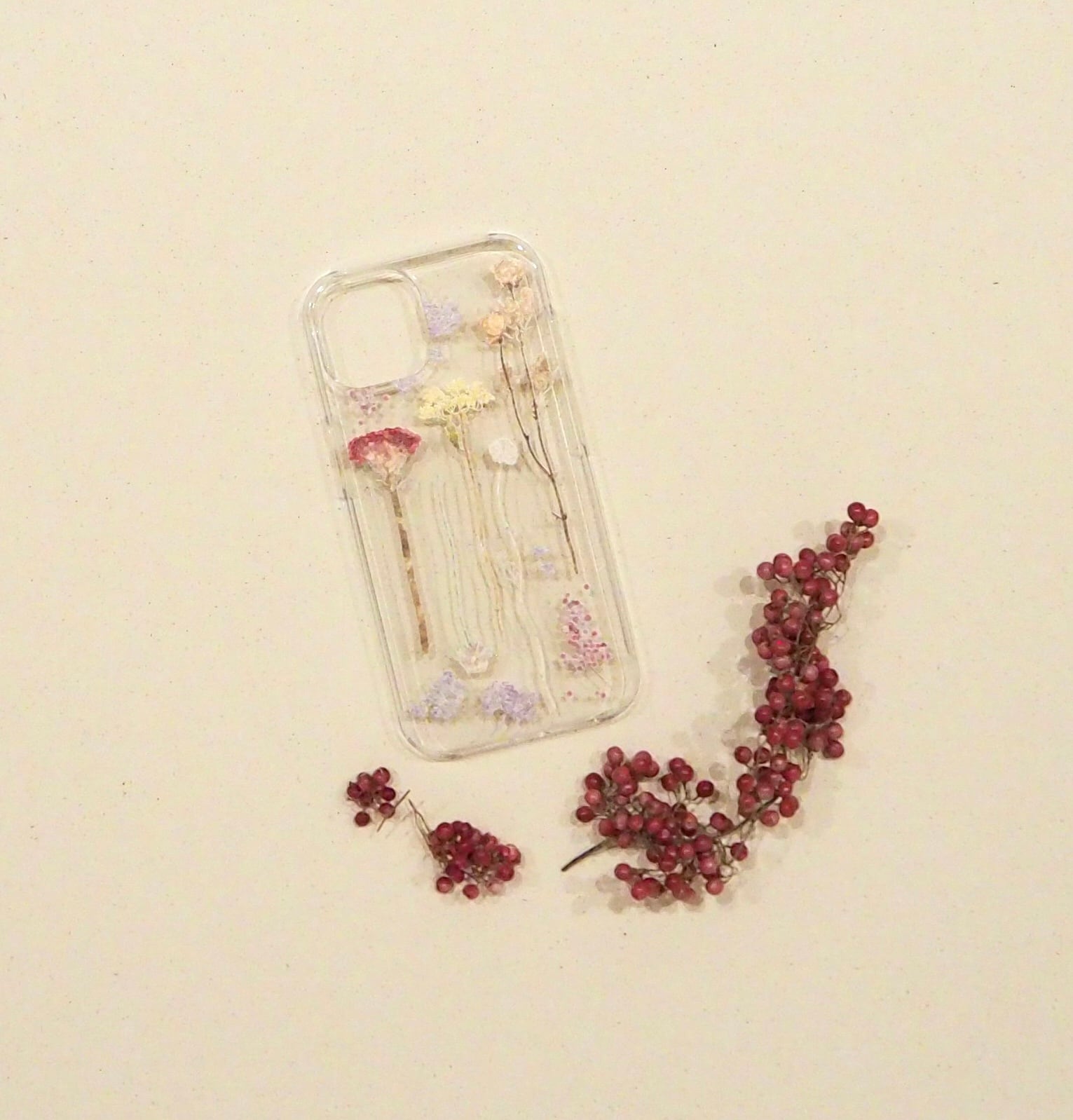 clear iPhone case《あまい眠り》