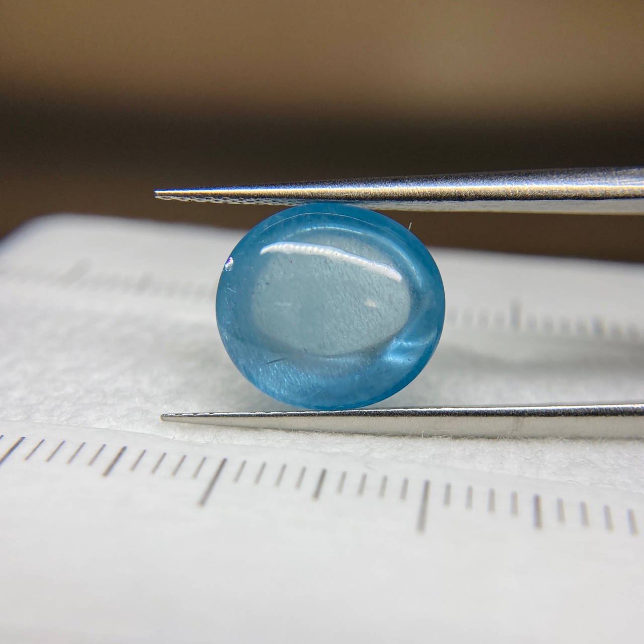アクアマリン 6.623ct ブルー 簡易ソーティング付き No.162