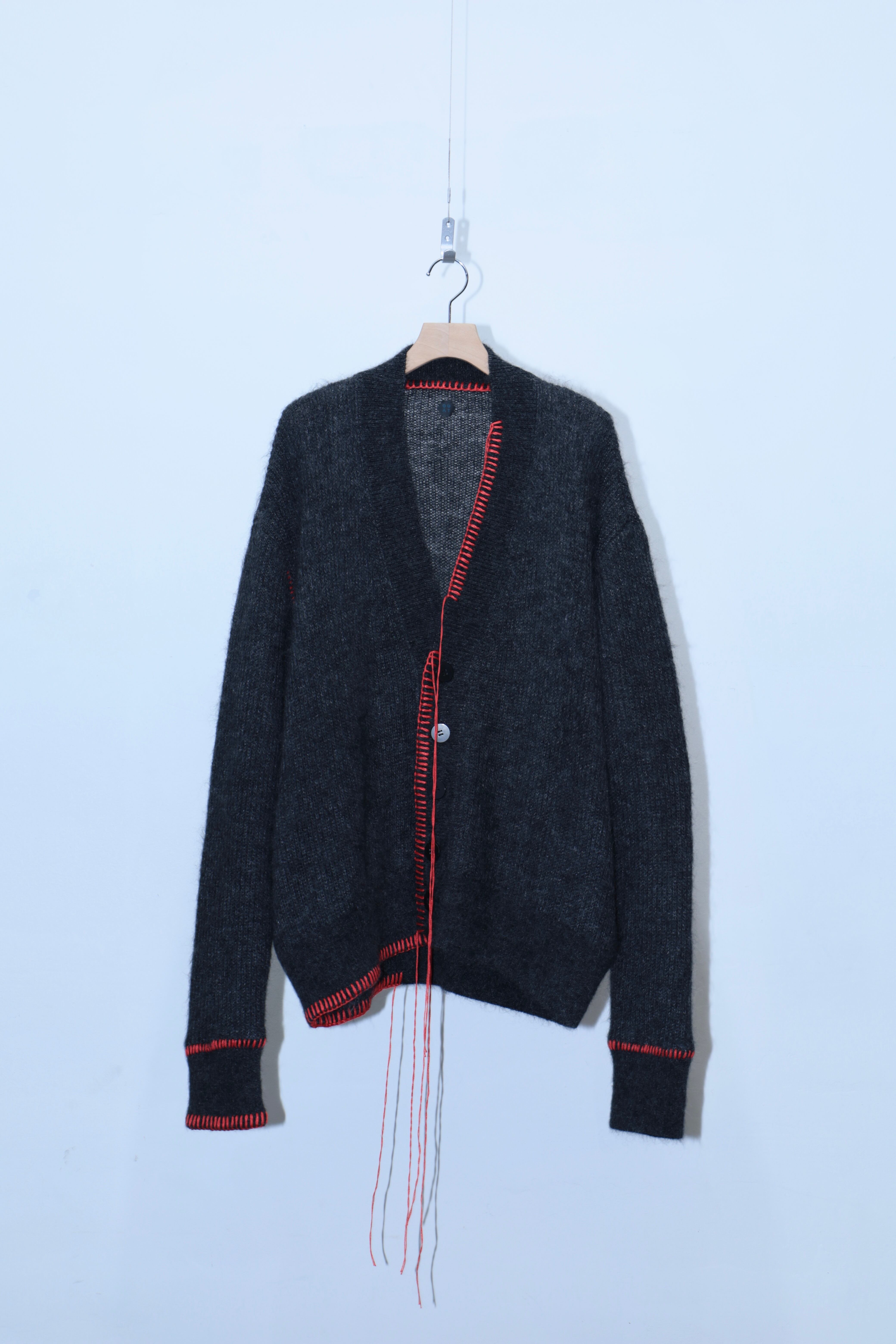 ouat 007 kid mohair office cardigan