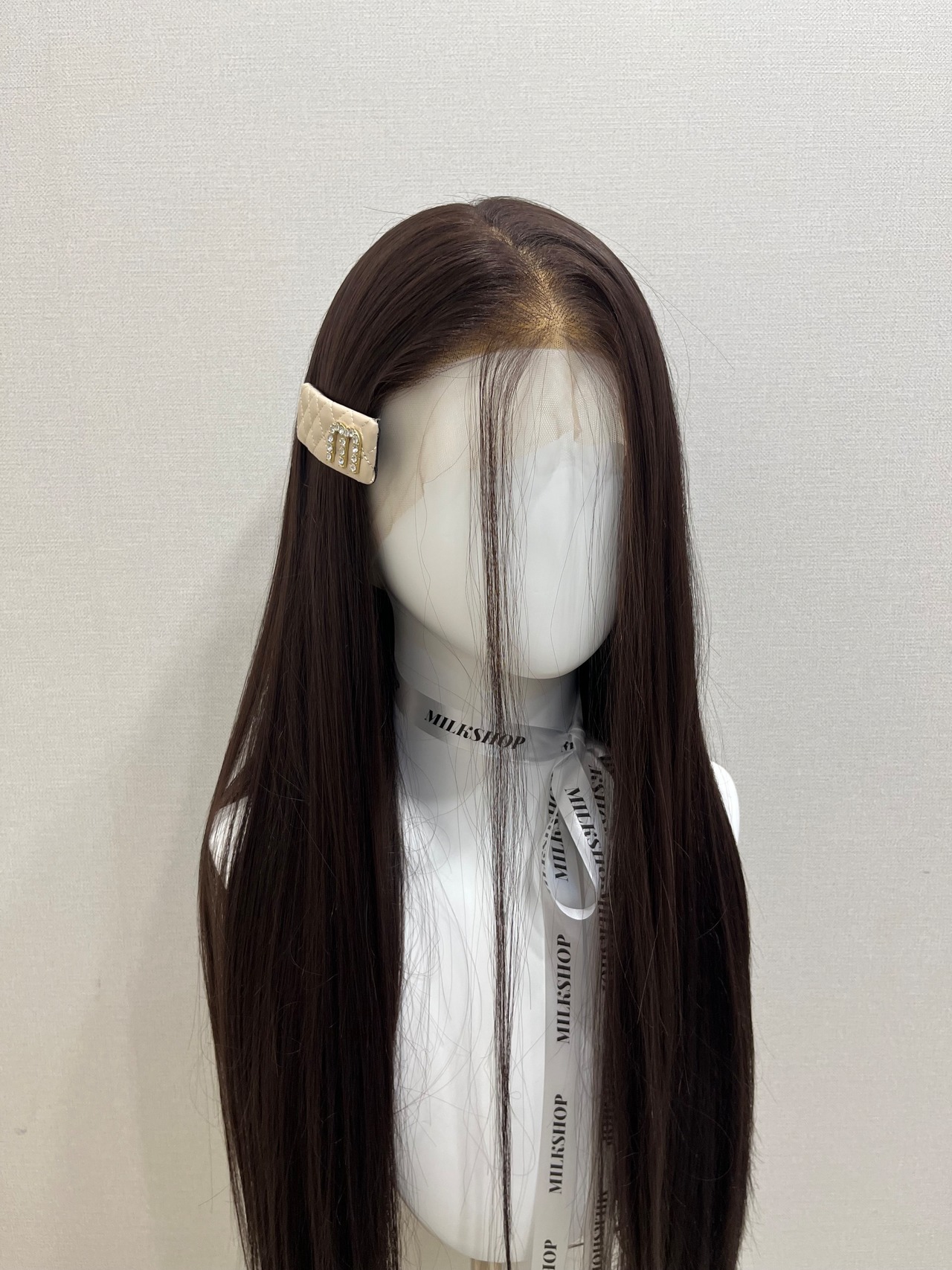 Premium(特別仕様) Dark Chocolate【商品番号 2015】大型レース+後頭部レース