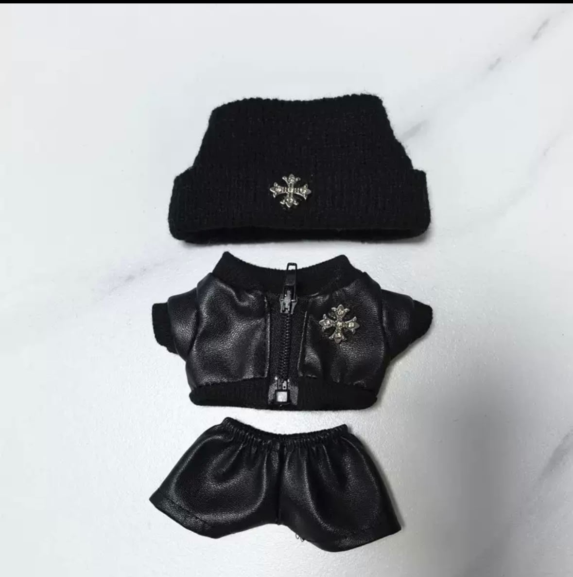 labubu ラブブ 男の子用 17センチ ぬい服 着ぐるみ 着せ替え服 5点