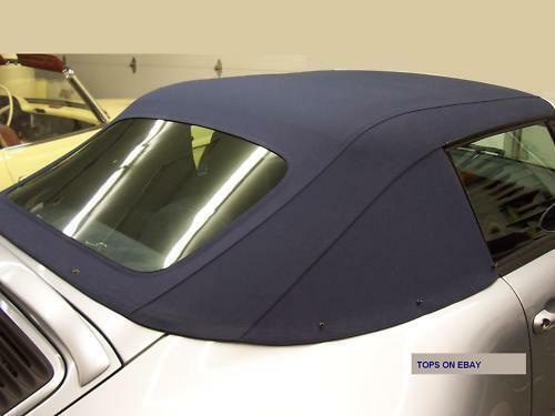 ポルシェ 911 993 カレラ カブリオレ 1995 - 1998 ブルー コンバーチブル ソフトトップ 幌 -HR-1022