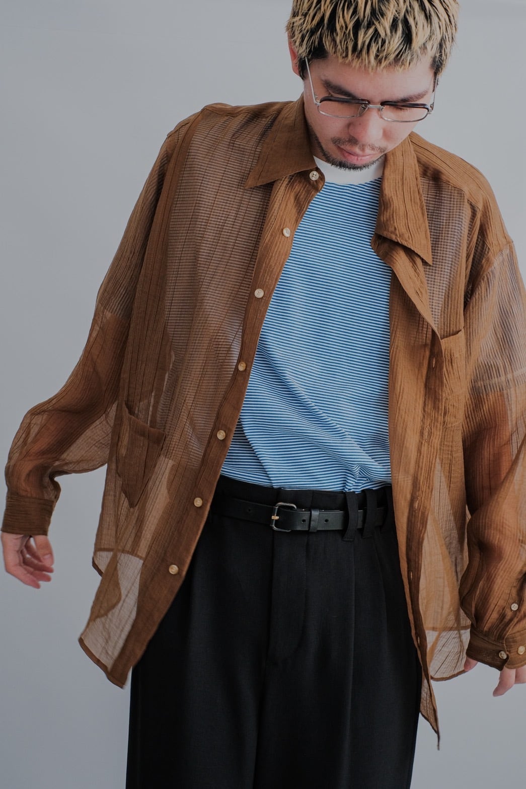 ABELIA EDWARD GOUCHA】ORDINARY SHIRT | puzzle