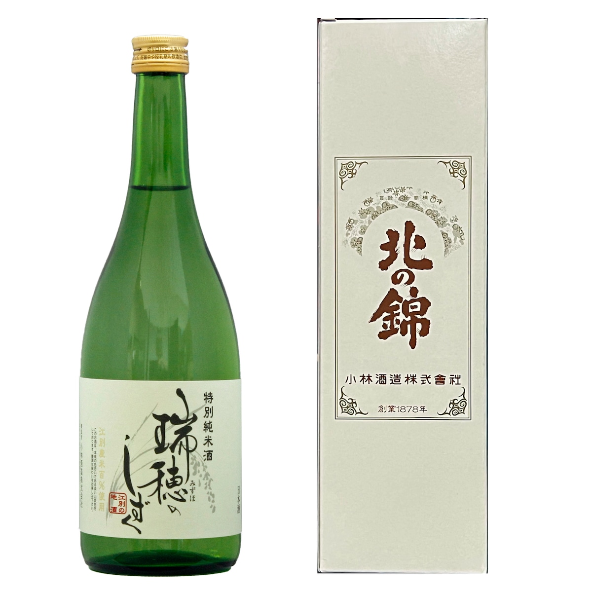 特別純米 瑞穂のしずく 720ml | kitanonishiki - 北の錦オンライン 
