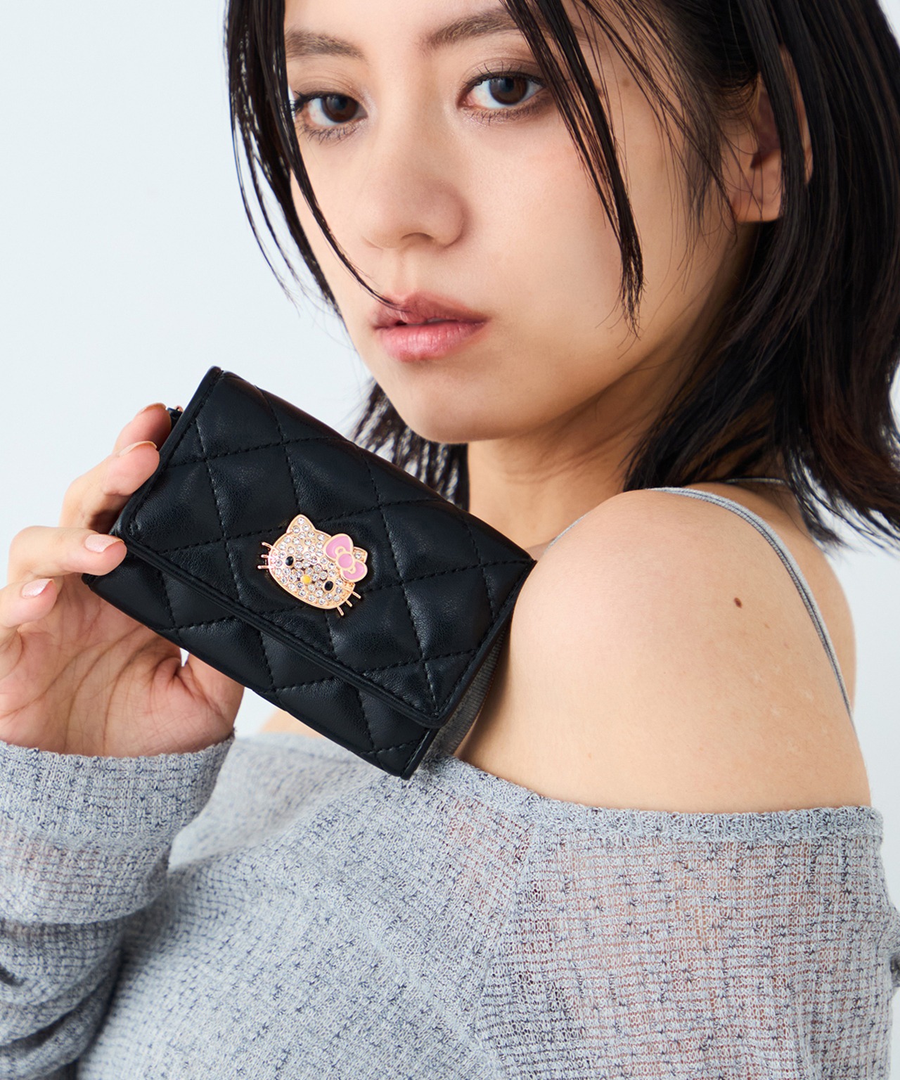 HELLO KITTY : NAME CARD CASE KT-W5273