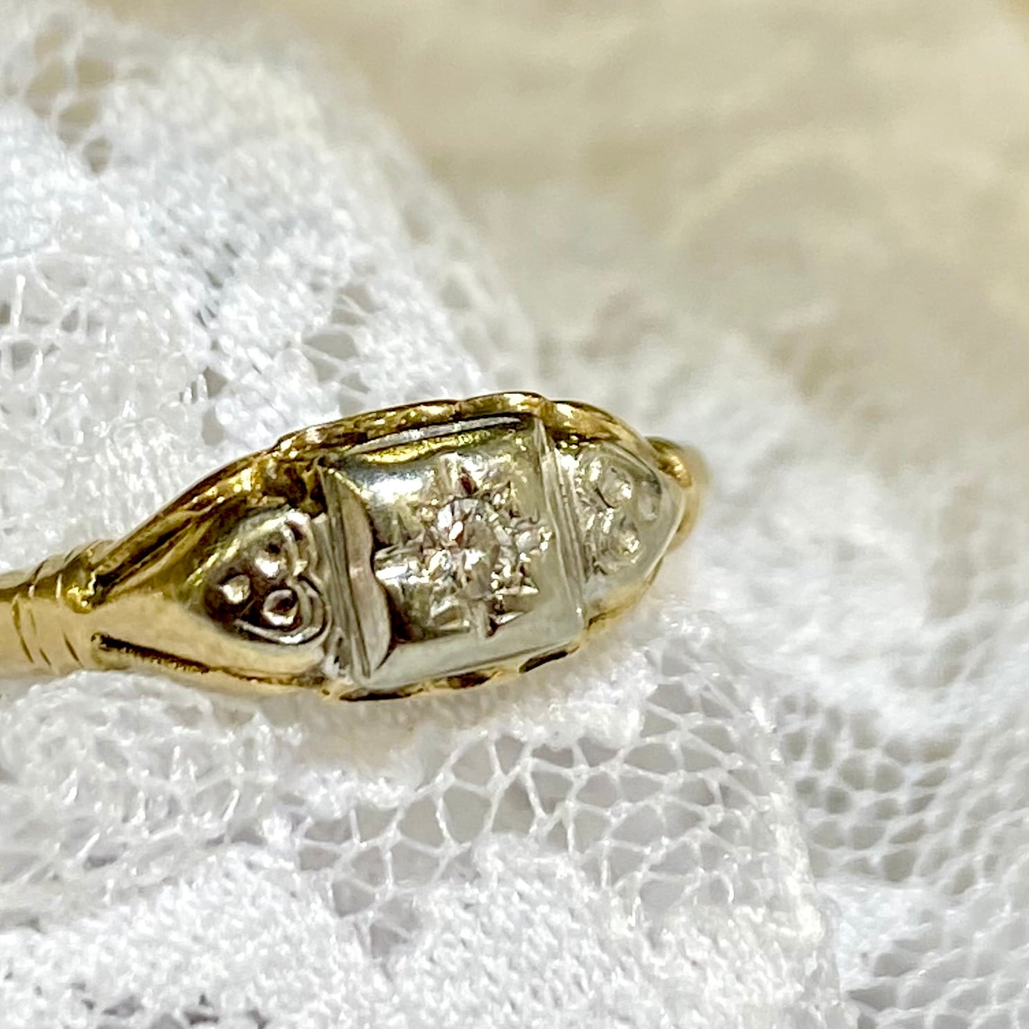 アメリカ 1920S〜30S アンティークリング ダイヤモンド DR00124