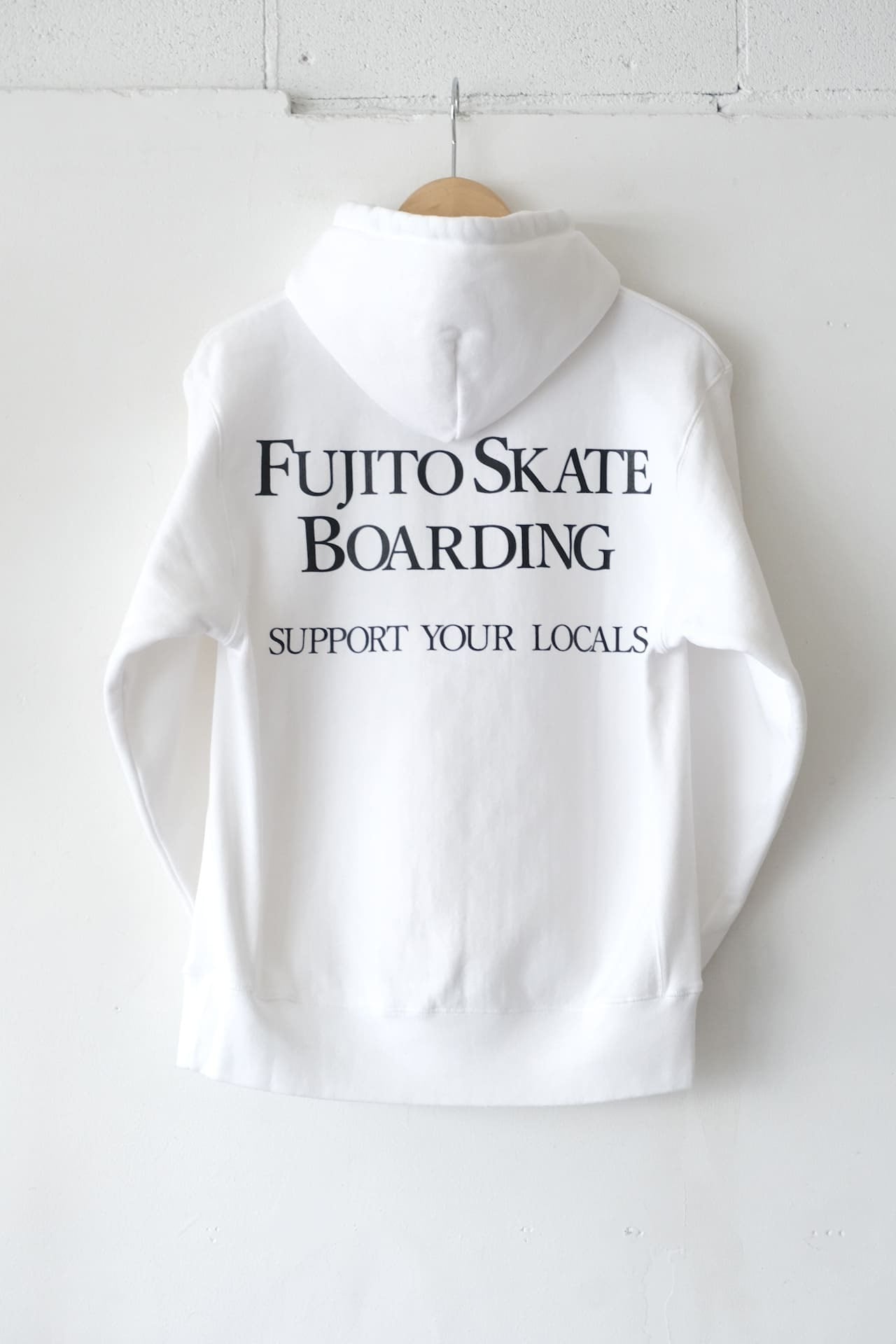 FSB Sweat Parka 'classic logo' White,Black