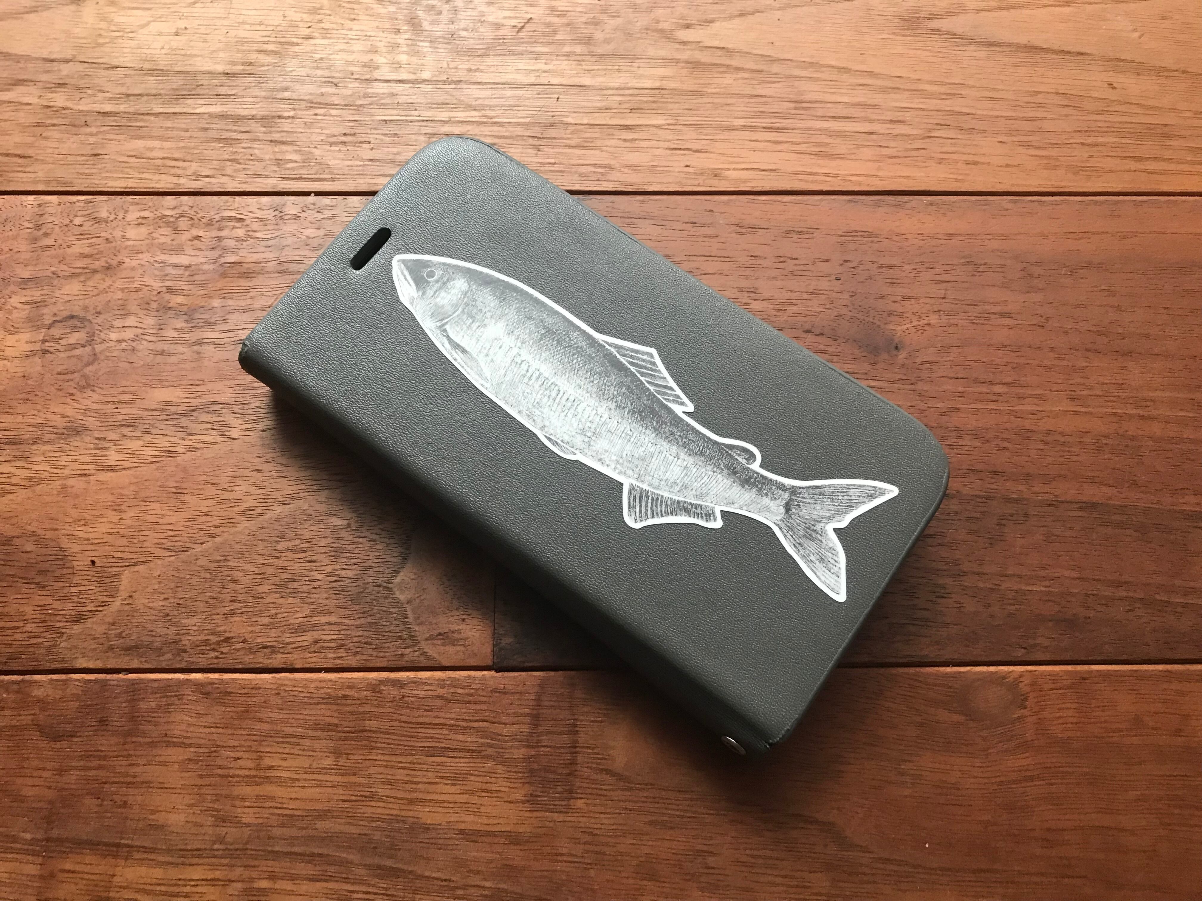 鮎のステッカー（小） | iezutosha