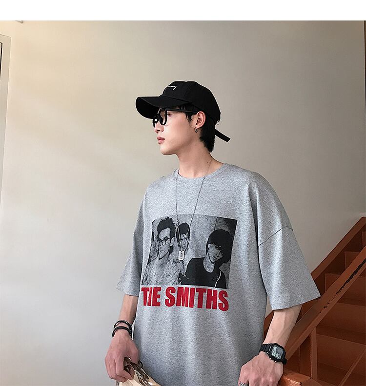 全2色 Tシャツ カットソー プリント カジュアル シンプル