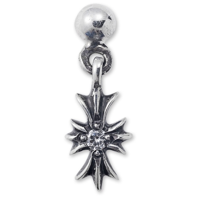 【CHROME HEARTS　クロムハーツ　Earring　イヤリング　ピアス】タイニーE CHプラスイヤリングw/ダイヤモンド【送料無料】