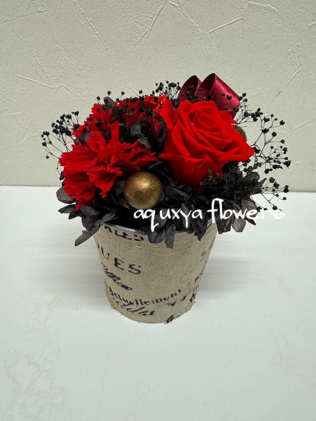 プリザーブドフラワー】アレンジメント 032226-1928 | aquxya flower